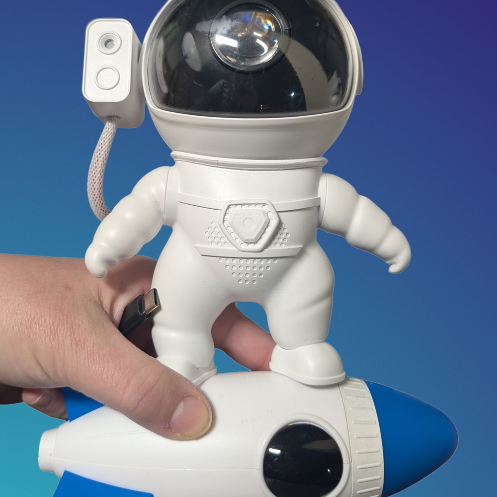 Astronaut Galaxy Projector Bluetooth Speaker “Rocketman” LED Night Light USB